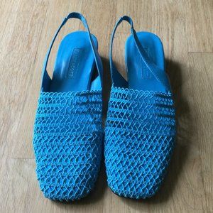 Karen Scott Blue Elastic Sandal